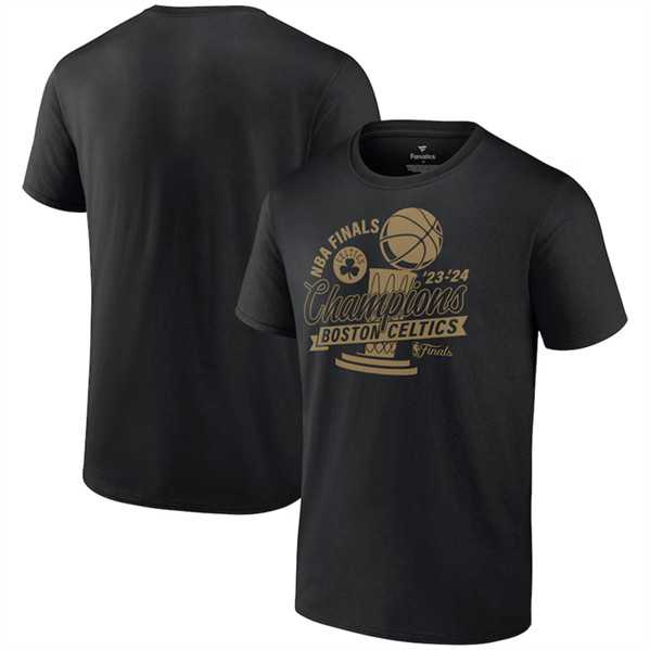 Men's Boston Celtics Black 2024 Finals Champions Defensive Rotation Trophy T-Shirt,We sell and wholesale Men's Boston Celtics Black 2024 Finals Champions Defensive Rotation Trophy T-Shirt on line form chian!